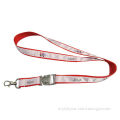 Smooth Satin Lanyard with Metal Hook